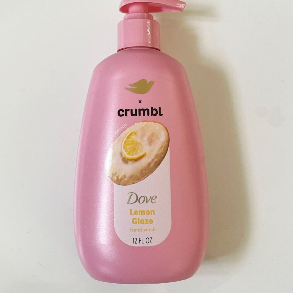 new!!! Dove Crumbl Moisturizing Liquid Hand Wash Lemon Glaze, 12 oz